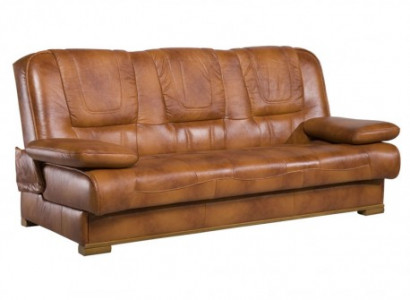 Sofa 3-seater design sofas upholstered couches leather relax modern three-seater new